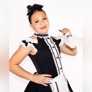 Weissman French Maid Costume with matching head band